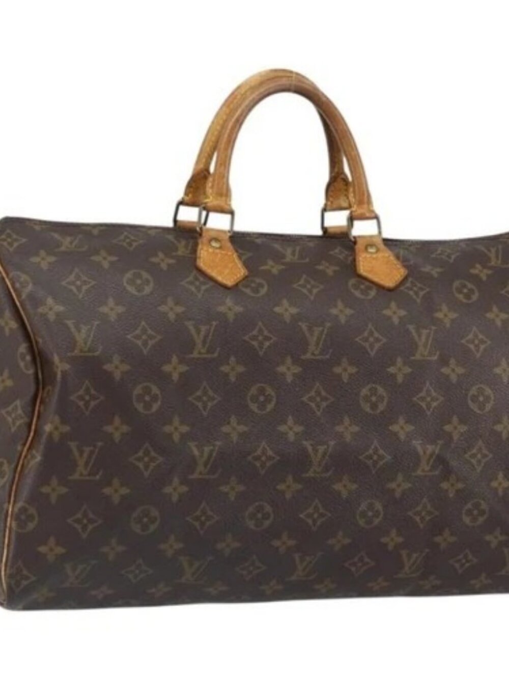 LOUIS VUITTON Monogram Speedy 40 Hand Bag M41522 LV Auth am10411